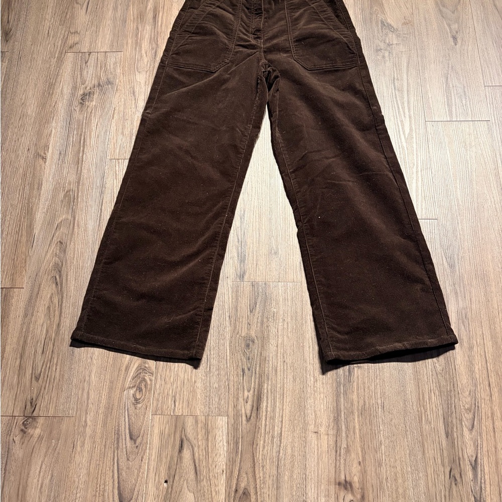 ME+EM Chocolate Corduroy Trousers